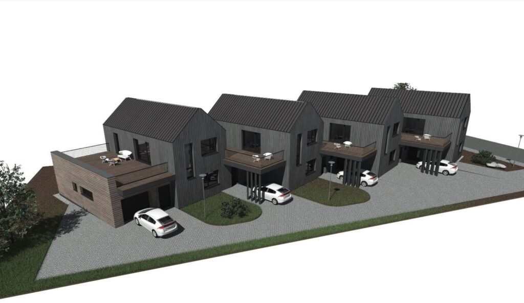Vaivorykštės g. 62F (Vaivorykštės g. 62F) - Row housing - visualization