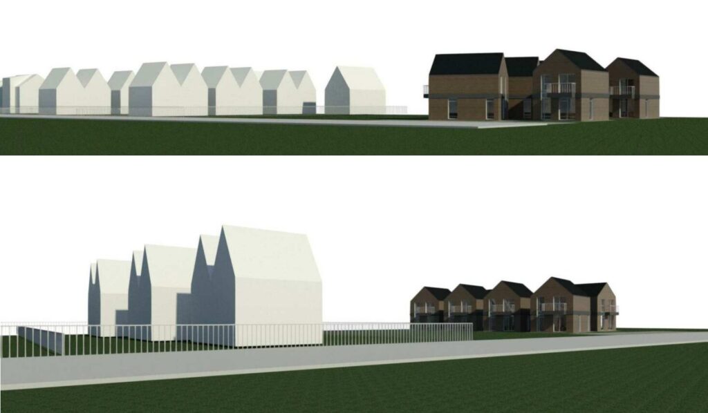 Vaivorykštės g. 62I (Vaivorykštės g. 62I) - Private house community - visualization