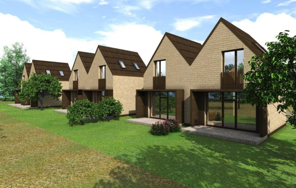 Vaivorykštės g. 62L (Vaivorykštės g. 62L) - Row housing - visualization