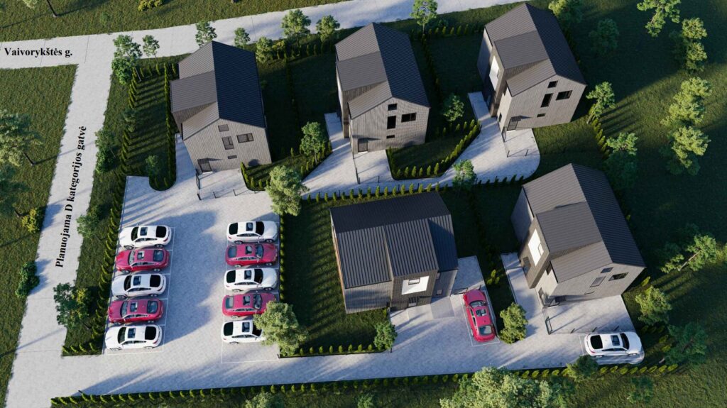 Vaivorykštės g. 62O (Vaivorykštės g. 62O) - Row housing - visualization