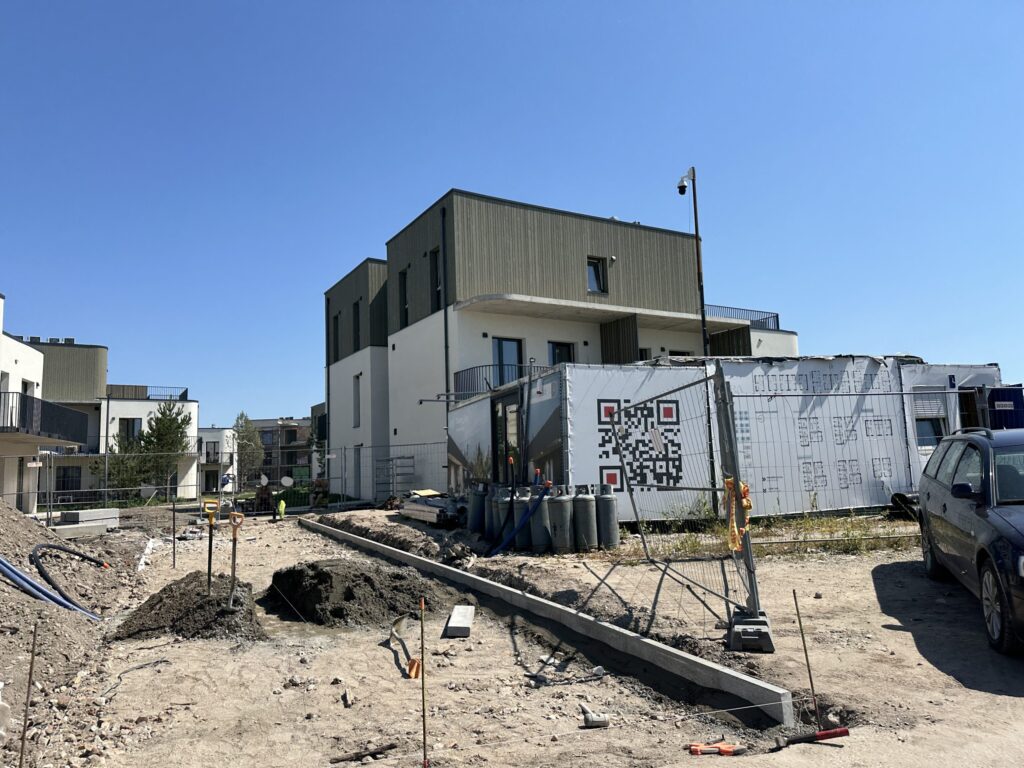 Takas į jūrą 1-4 (Vaivorykštės g. 68) - Multi apartment - construction photos