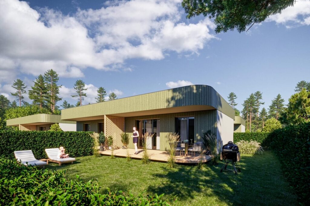 Takas į jūrą 13-24 (Vaivorykštės g. 68D) - Row housing - visualization