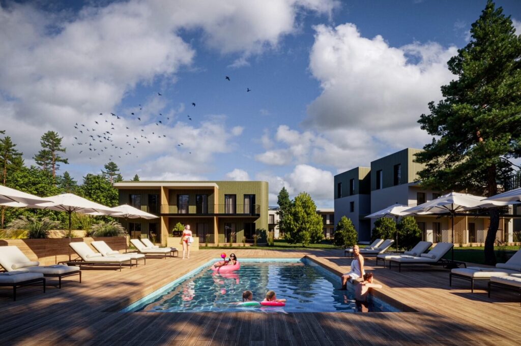 Takas į jūrą 5-8 (Vaivorykštės g. 68A) - Toitlustusasutus, Korterelamu - visuaalne