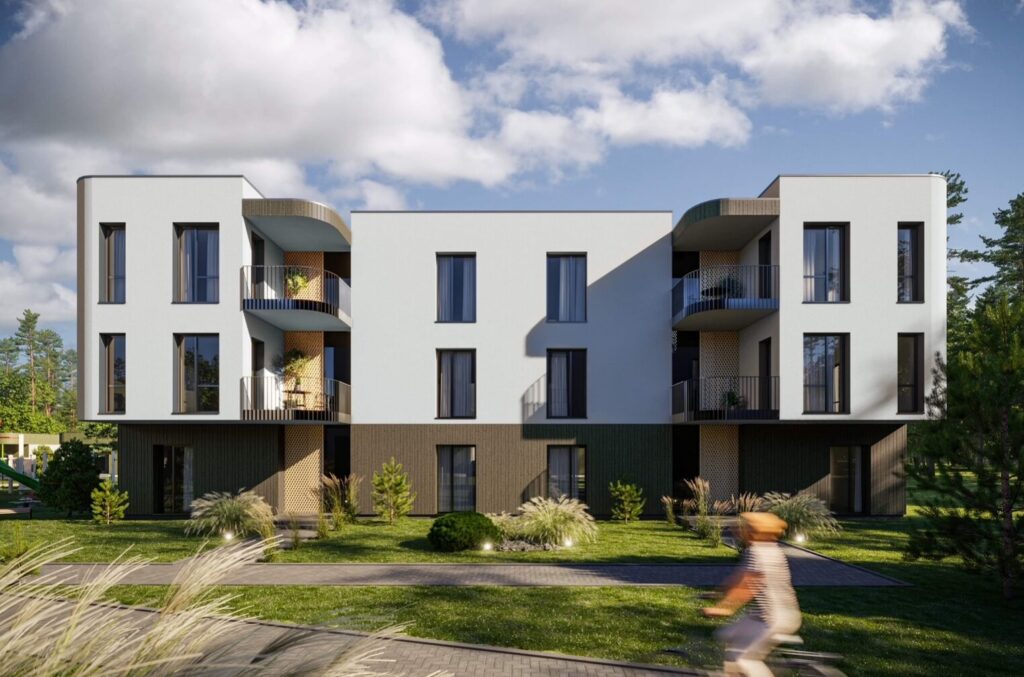 Takas į jūrą 9, 11 (Vaivorykštės g. 68B) - Multi apartment - visualization