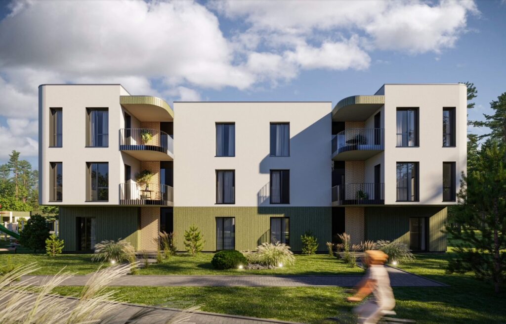 Takas į jūrą 10, 12 (Vaivorykštės g. 68C) - Multi apartment - visualization