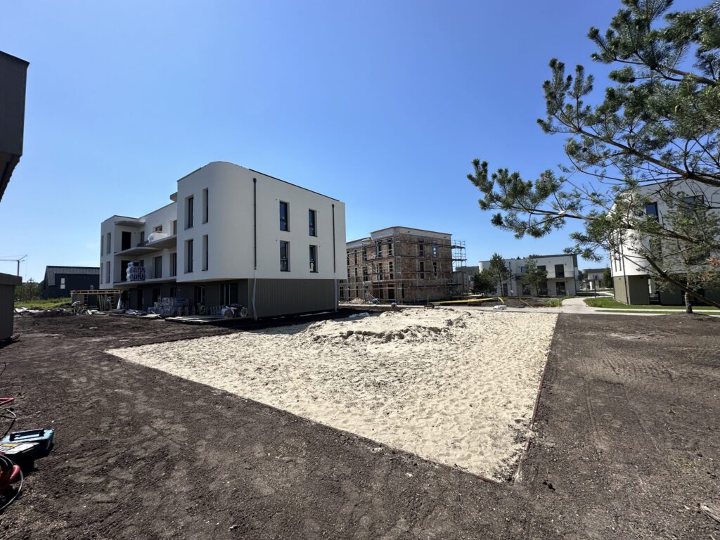 Takas į jūrą 10, 12 (Vaivorykštės g. 68C) - Multi apartment - construction photos