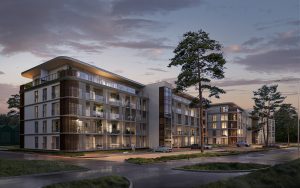 Samanų takais (Vanagupės g. 13D) - Daudzdzīvokļu nams