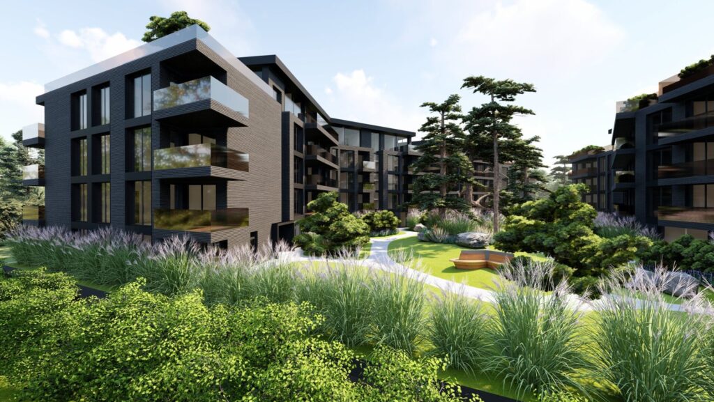 Solus Terasos (Vanagupės g. 36B, 36C, 36D) - Multi apartment - visualization