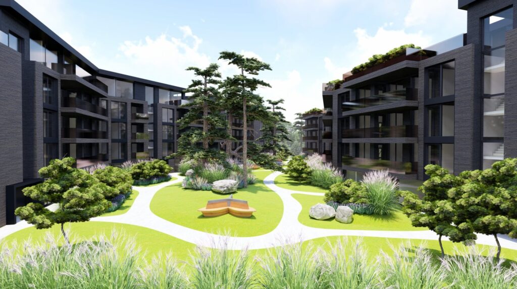 Solus Terasos (Vanagupės g. 36B, 36C, 36D) - Multi apartment - visualization