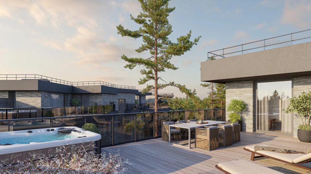 Solus Terasos (Vanagupės g. 36B, 36C, 36D) - Multi apartment - visualization