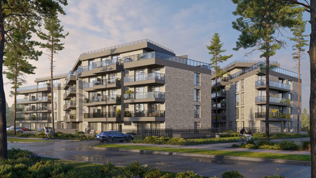 Solus Terasos (Vanagupės g. 36B, 36C, 36D) - Multi apartment - visualization