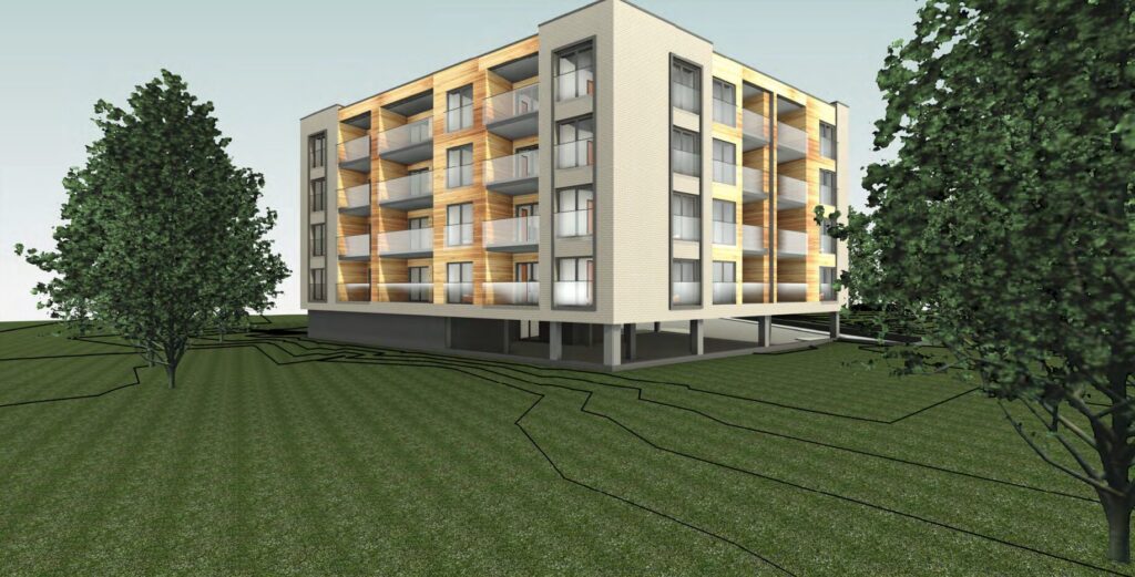 Vanagupės g. 49 (Vanagupės g. 49) - Multi apartment - visualization