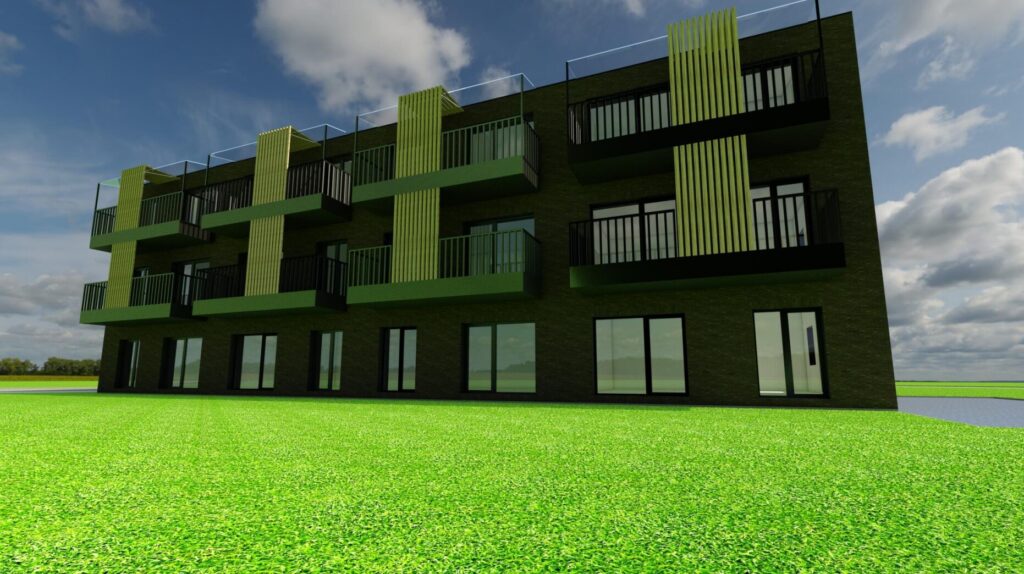 Vanagupės g. 9b (Vanagupės g. 9b) - Multi apartment - visualization