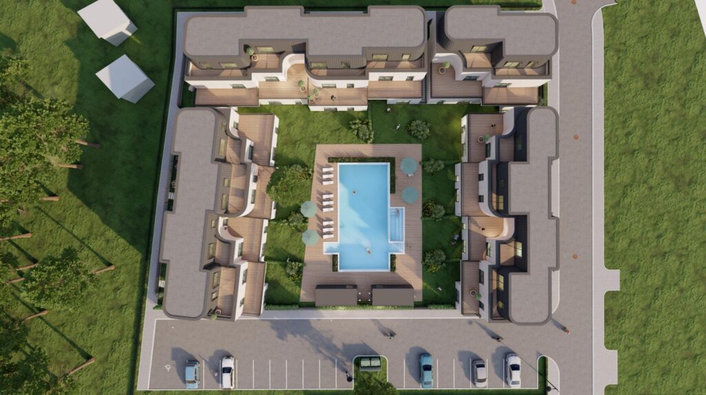 Vilties tak. 14 (Vilties tak. 14) - Baseins, Rindu mājas - vizualizācija