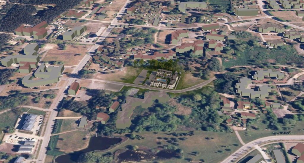 Vilties tak. 14 (Vilties tak. 14) - Baseins, Rindu mājas - vizualizācija