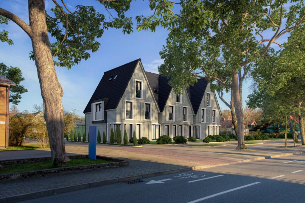 Vytauto g. 48 (Vytauto g. 48) - Other commercial, Row housing - visualization