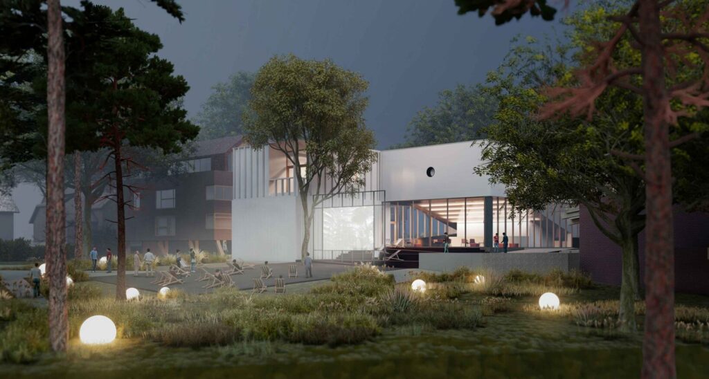 Kino teatras Naglis (Vytauto g. 82) - Cinema, Cultural center - visualization