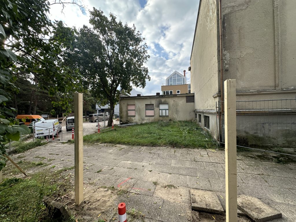 Kino teatras Naglis (Vytauto g. 82) - Cinema, Cultural center - construction photos