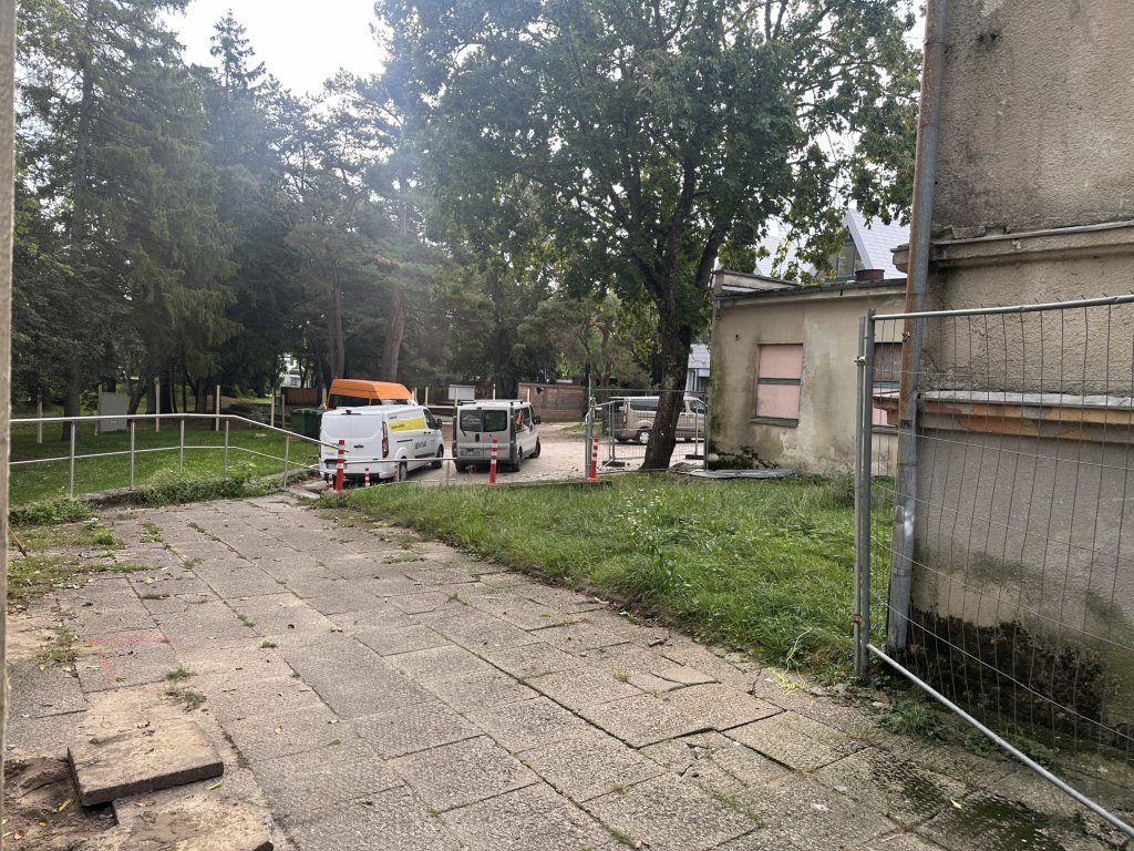 Kino teatras Naglis (Vytauto g. 82) - Cinema, Cultural center - construction photos