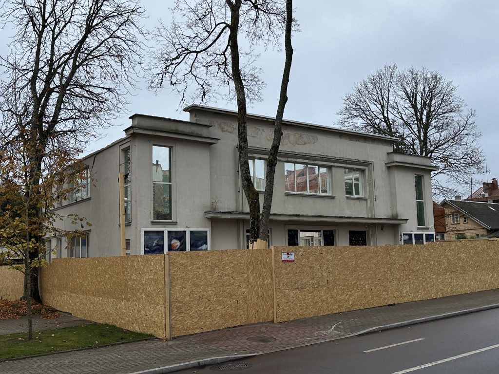 Kino teatras Naglis (Vytauto g. 82) - Cinema, Cultural center - construction photos