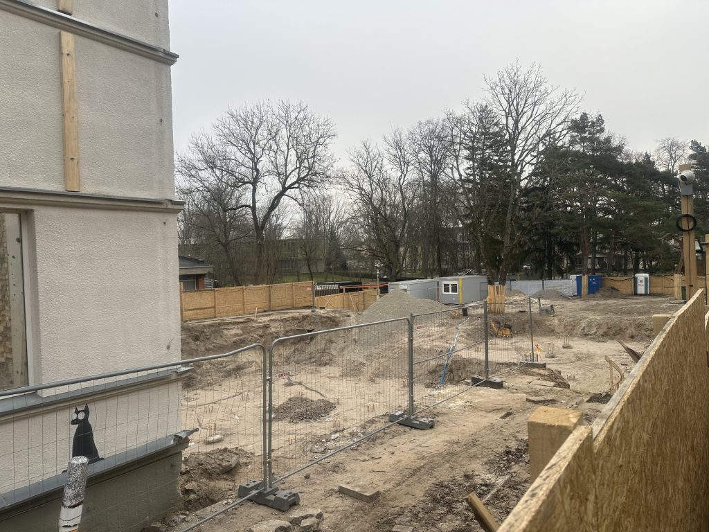 Kino teatras Naglis (Vytauto g. 82) - Cinema, Cultural center - construction photos