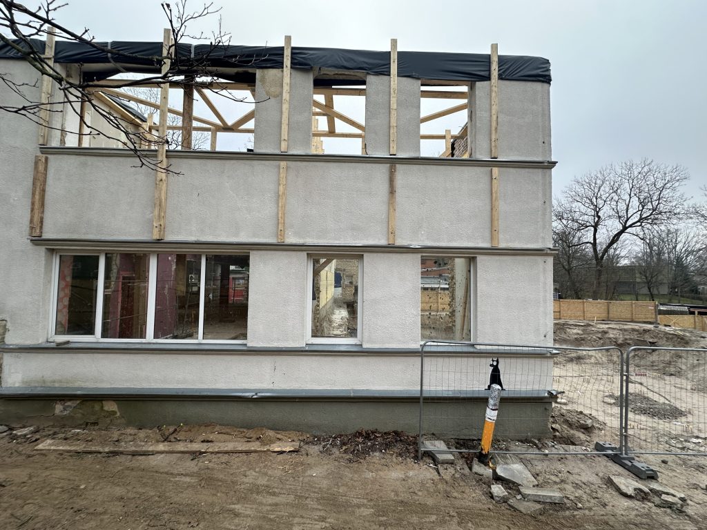 Kino teatras Naglis (Vytauto g. 82) - Cinema, Cultural center - construction photos