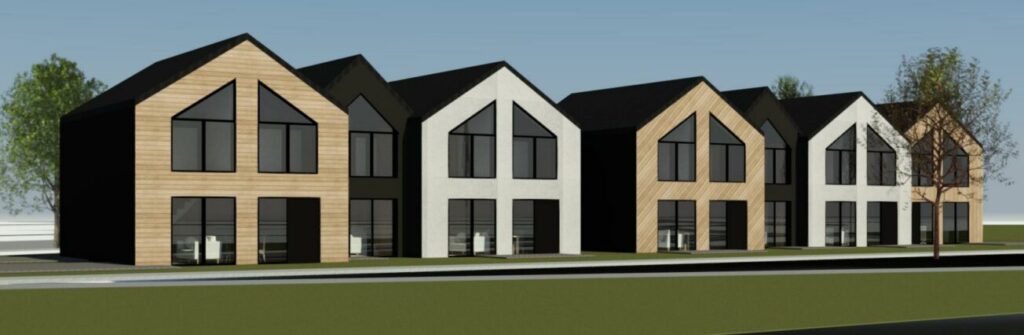 Lagom Palanga (Žaros g. 15) - Row housing - visualization