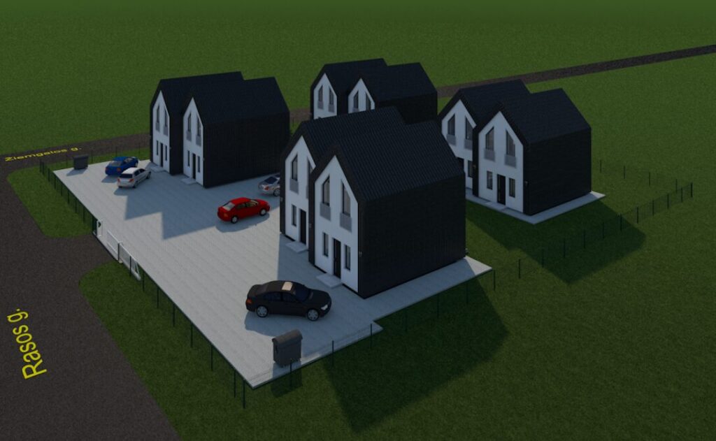 Žiemgalos g. 5 (Žiemgalos g. 5) - Row housing - visualization