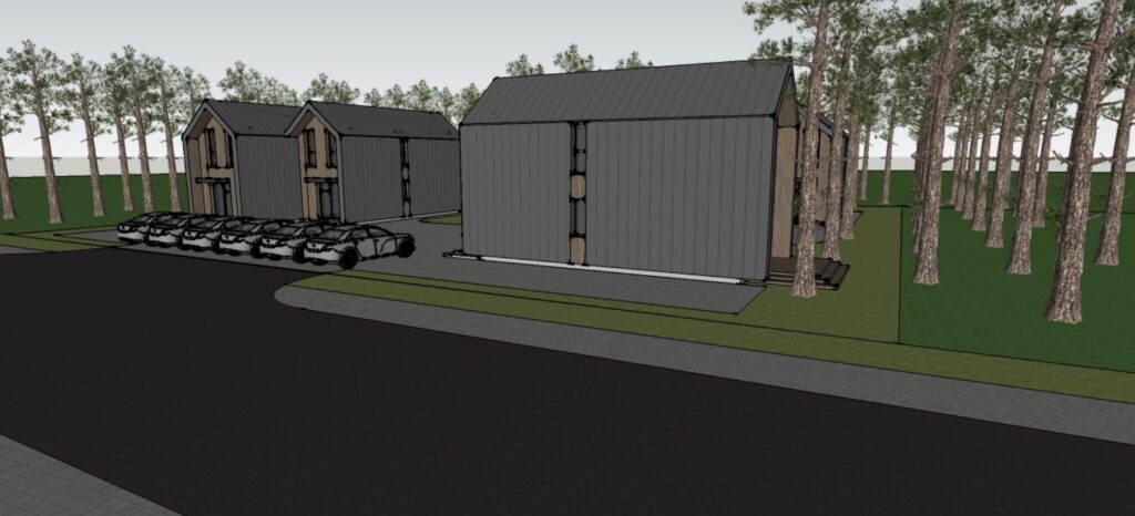 Žvaigždžių g. 12 (Žvaigždžių g. 12) - Private house community - visualization