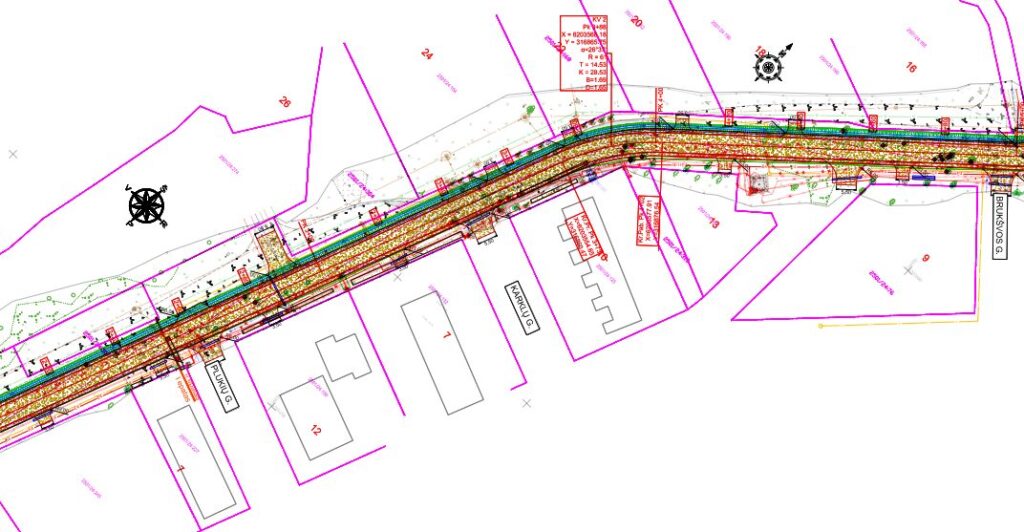 Ajerų gatvė (Ajerų g.) - Street - visualization