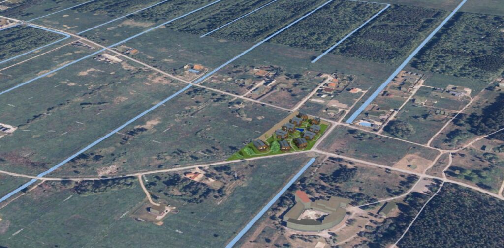 Baltų g. 20 (Baltų g. 20) - Baseinas, Sublokuoti namai - vizualizacija