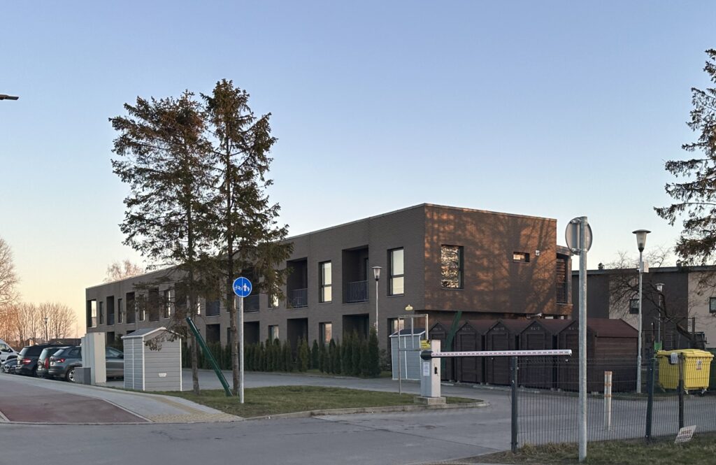 Grafų lankos (Vėžių g. 26) - Rindu mājas - būvdarbu attēli