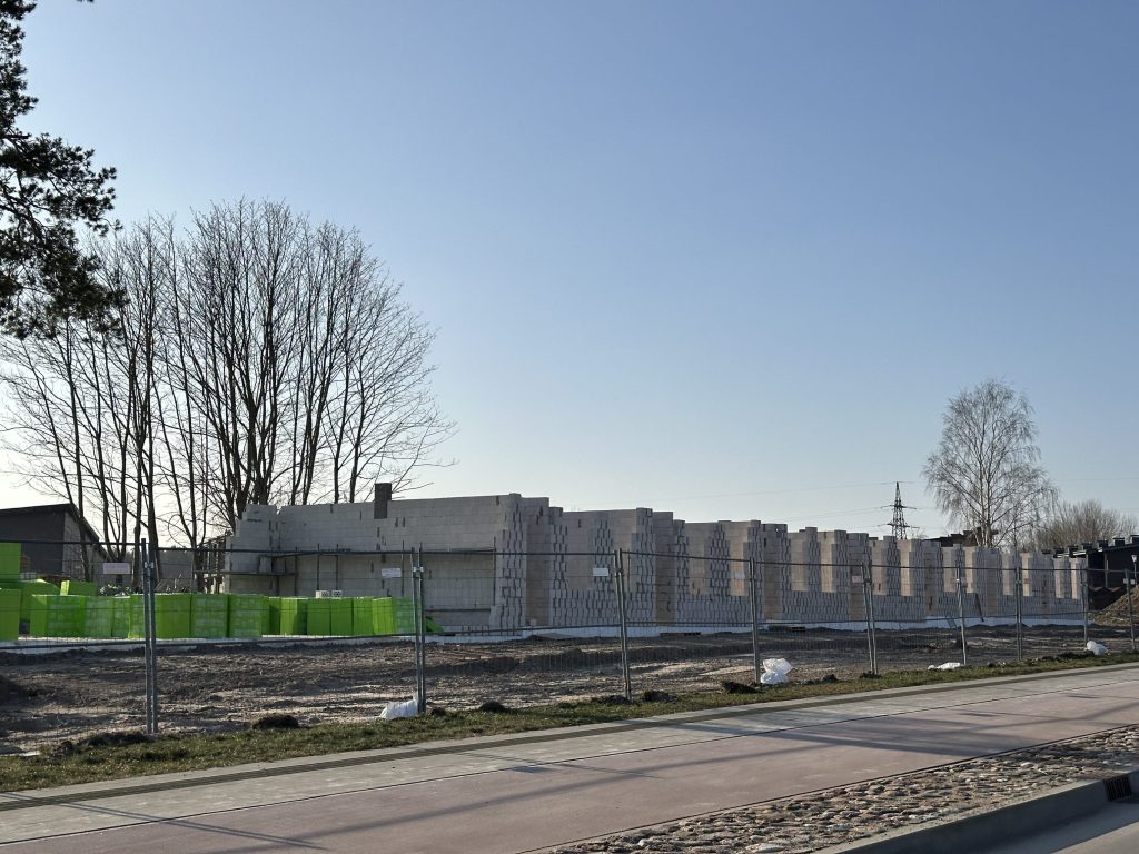 Grafų lankos (Vėžių g. 26) - Rindu mājas - būvdarbu attēli