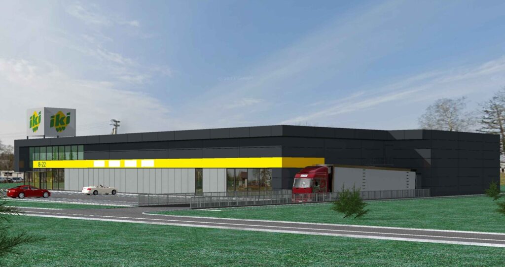 IKI Gėlių g. 10 (Gėlių g. 10) - Prekybos centras - vizualizacija