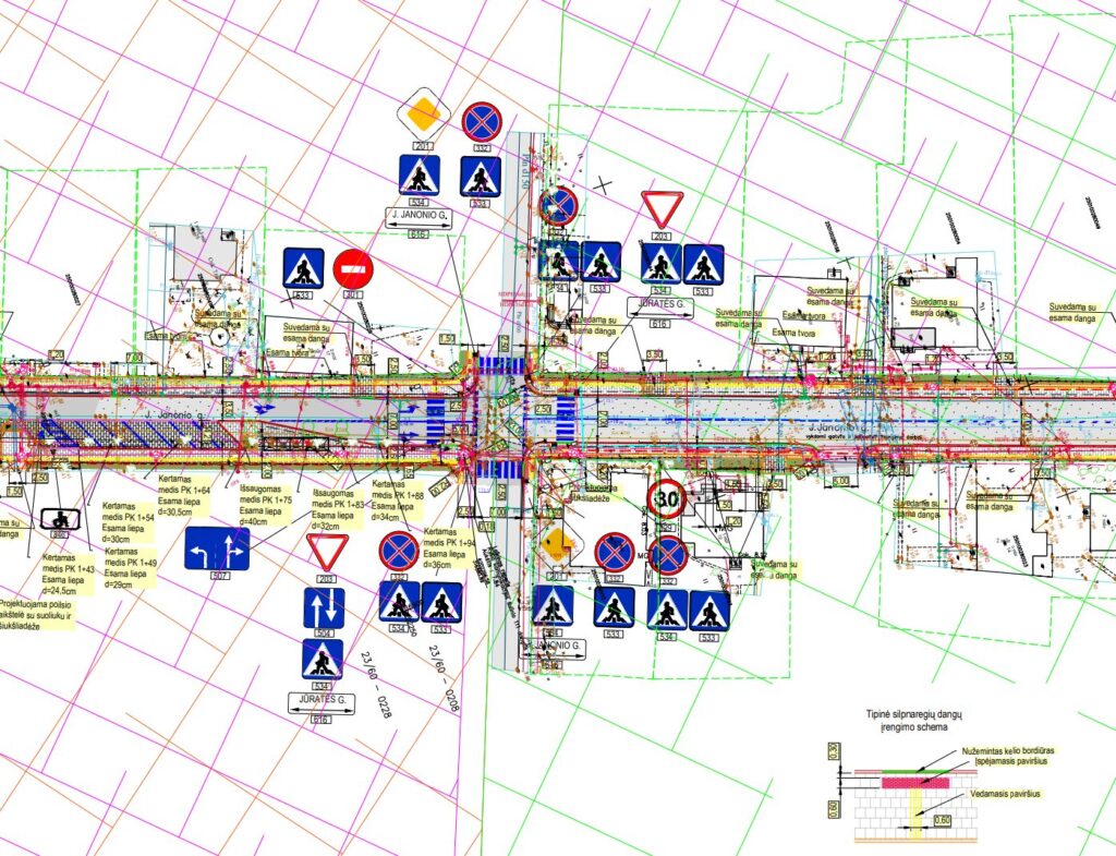 J. Janonio gatvė (J. Janonio g.) - Street - visualization