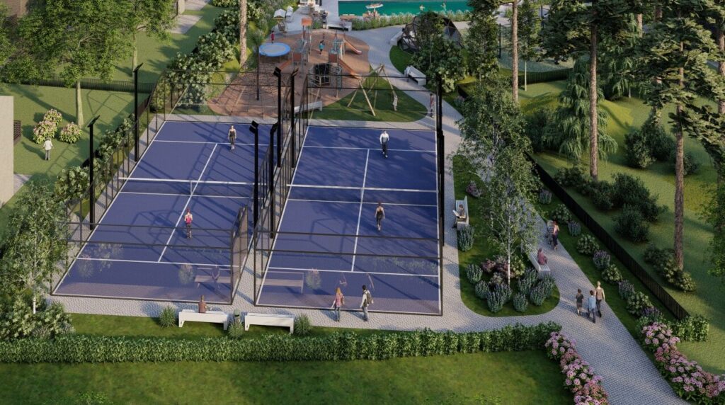 Jūra gyvenimo, V etapas (Bebrų g. 20, 22, Ilgoji g. 95, 97, Islandijos g. 25, Rugių g. 4, 6, 8, 10, 12) - Row housing - visualization