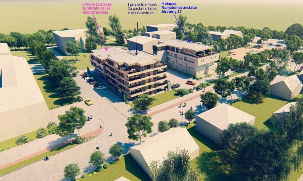 Jūratės g. 17 (Jūratės g. 17) - Multi apartment - visualization