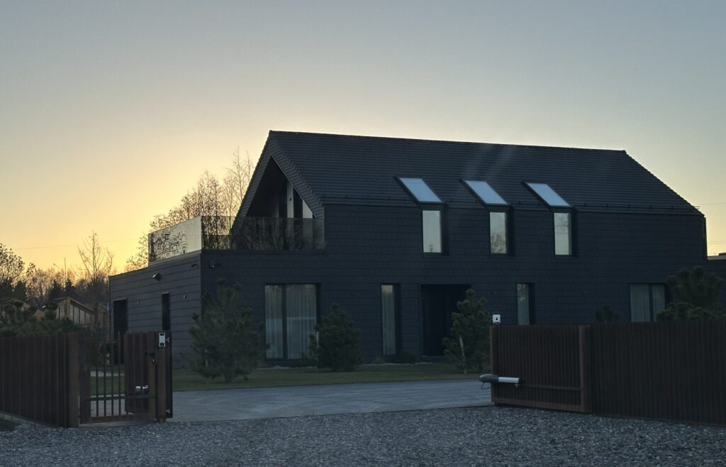 Karvelyno g. 14 (Karvelyno g. 14) - Private house community - construction photos