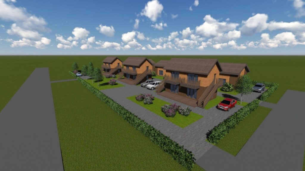 Kunigiškių g. 2A (Kunigiškių g. 2A) - Row housing - visualization