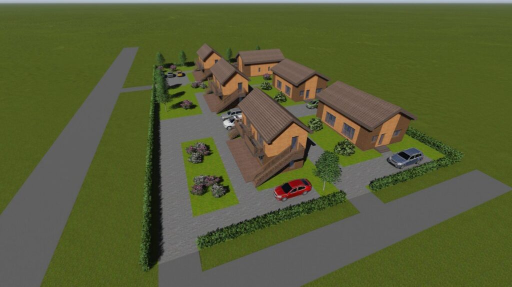 Kunigiškių g. 2A (Kunigiškių g. 2A) - Row housing - visualization