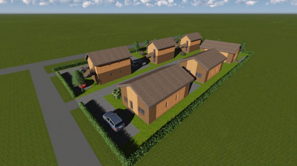 Kunigiškių g. 2A (Kunigiškių g. 2A) - Row housing - visualization