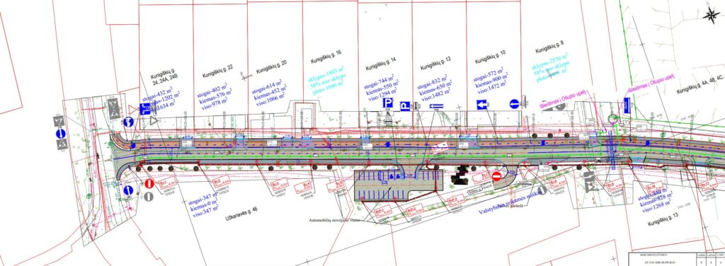 Kunigiškių gatvės rekonstrukcija (Kunigiškių g.) - Street - visualization