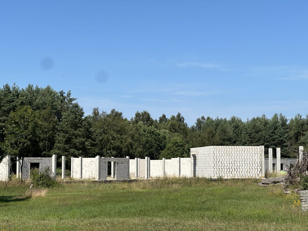 Globos namai Miško tak. 9 (Miško tak. 9) - Specialized care center - construction photos