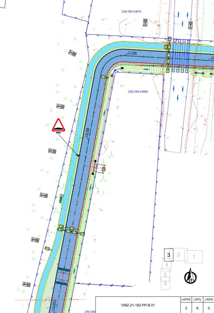 Molo gatvė (Molo g.) - Street - visualization
