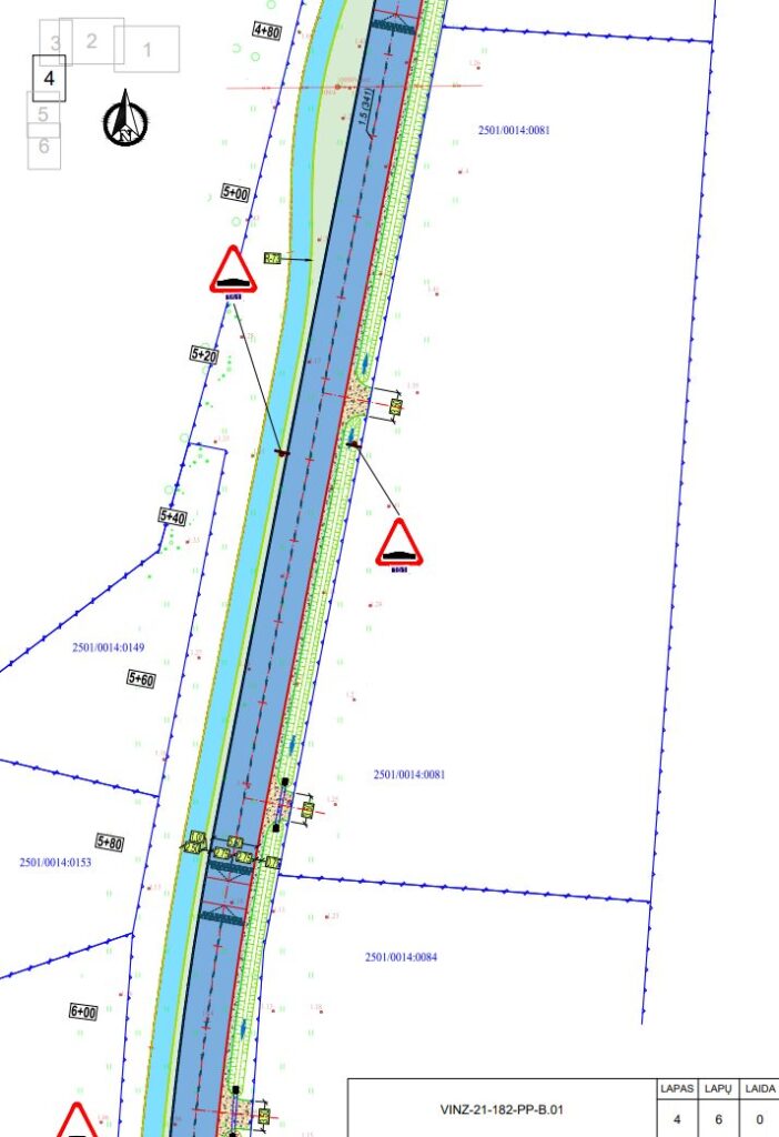 Molo gatvė (Molo g.) - Street - visualization