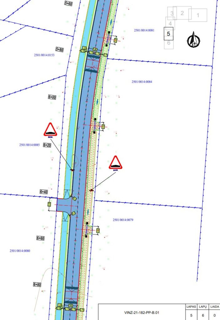 Molo gatvė (Molo g.) - Street - visualization