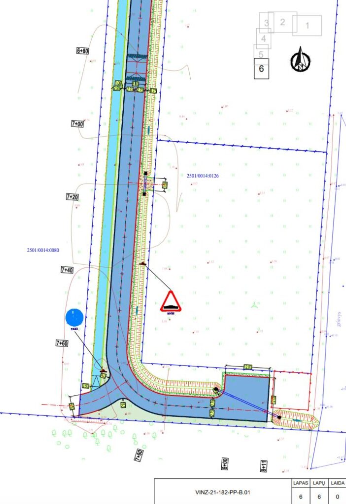 Molo gatvė (Molo g.) - Street - visualization