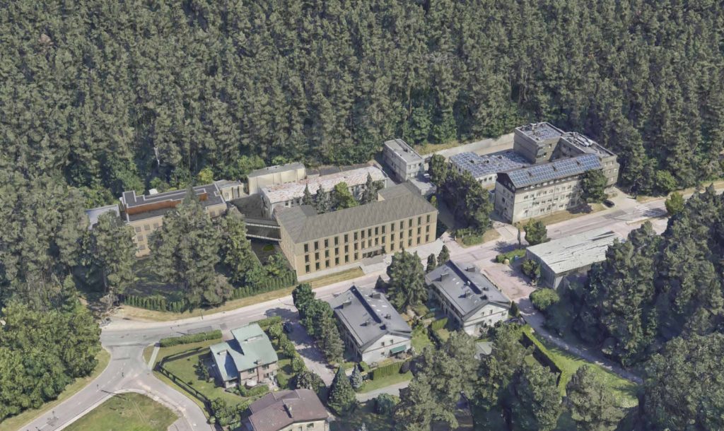 Nacionalinio kraujo centro rekonstrukcija (Žolyno g. 34) - Other healthcare - visualization