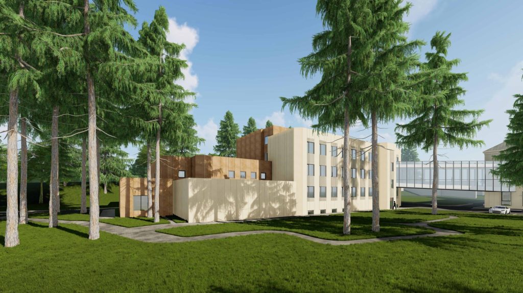 Nacionalinio kraujo centro rekonstrukcija (Žolyno g. 34) - Other healthcare - visualization