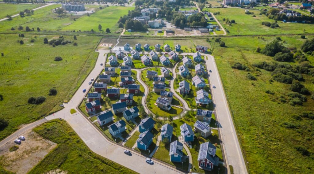 Naujasis pajūris (Lygumos g. 18) - Private house community - visualization